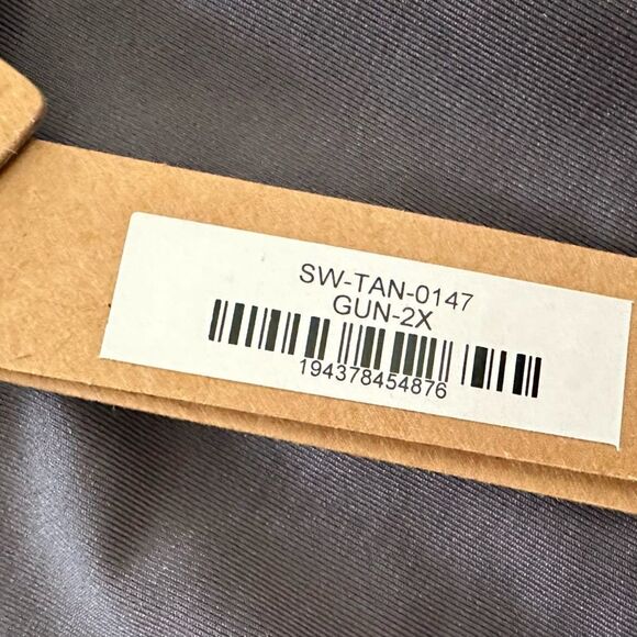 NWT SKIMS Recycled Swim Tanga Cheeky Thong Bikini Bottom In Gunmetal Gray Bikini - Picture 6 of 7